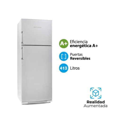 Heladera con Freezer Arriba 413 L.Blanco - KHD 43/7