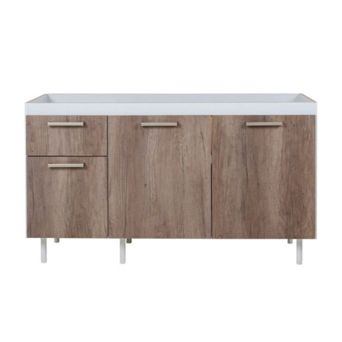 Bajo Mesada Turín 140cm 3 puertas, 1 cajón
