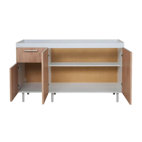 Bajo Mesada Turín 140cm 3 puertas, 1 cajón - Imagen 6