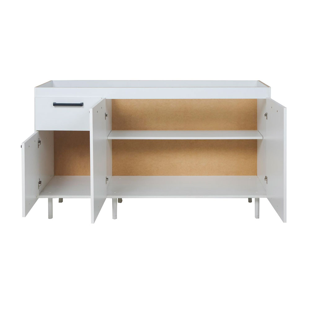 Bajo Mesada Turín 140cm 3 puertas, 1 cajón - Imagen 4